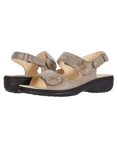 SANDALIA CUÑA BAJA PLANTILLA EXTRAIBLE GETHA ARTIC MONACO DARK TAUPE