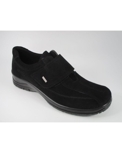 ZAPATO PLANTILLA EXTRAIBLE PIEL/TEXTIL NEGRO