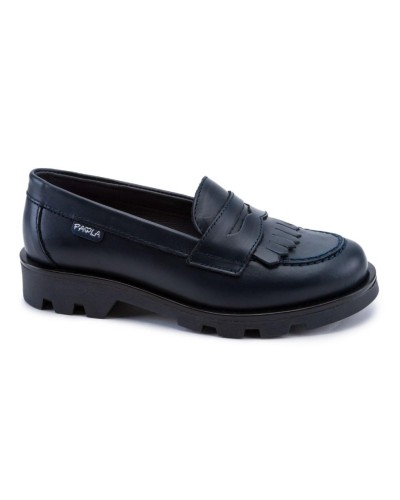 MOCASIN COLEGIAL PIEL/SIN