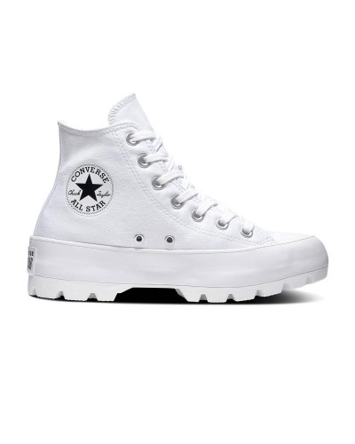 BOTA LONA CHUCK TAYLOR ALL STAR LUGGED HI WOS T/O BLANCO