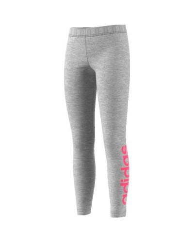 LEGGIN YG E LIN TGHT 92% ALGODÓN 8% ELASTANO MEDIUM GREY HEATHER/REAL PINK S18