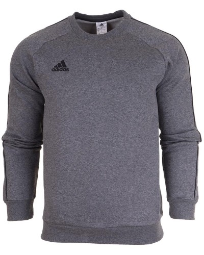 SUDADERA CORE18 SW TOP Y 70% ALGODÓN 30% POLYESTER DARK GREY HEATHER/BLACK