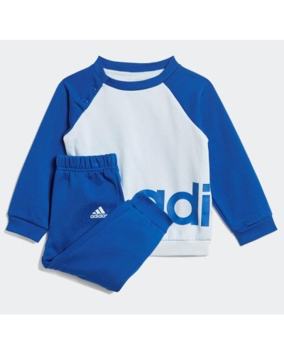 CHÁNDAL I LIN JOGG FL 70% ALGODÓN 30% POLYESTER RECICLADO AZUL/BLANCO