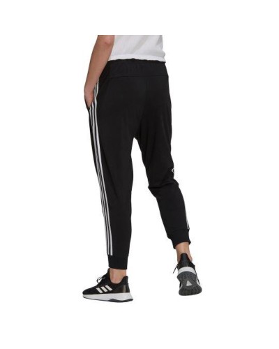 PANTALON LARGO TRAINING ESSENTIALS 3-STRIPES SINGLE JERSEY 78 PANTS NEGRO