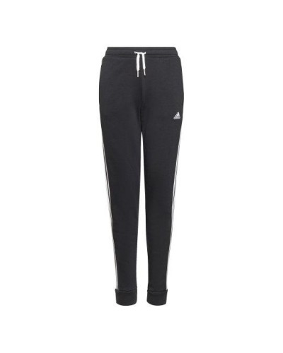 PANTALON LARGO ADIDAS GIRLS ESSENTIALS 3 STRIPES FLEECE PANT NEGRO