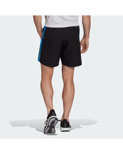 PANTALON CORTO OWN THE RUN SHO 100% POLIESTER RECICLADO BLACK/BLURUS/REFSIL