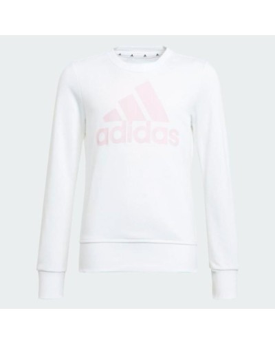 SUDADERA BL SWT 53% ALGODON 36% POLIESTER RECICLADO 11% VISCOSA WHITE/CLPINK