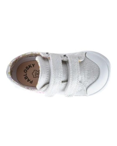 LONA LINO GLITTER BLANCO