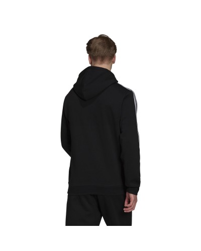 SUDADERA CAPUCHA M BL3S FL HD 53% ALGODÓN 36% POLIÉSTER RECICLADO 11% VISCOSA BLACK/WHITE