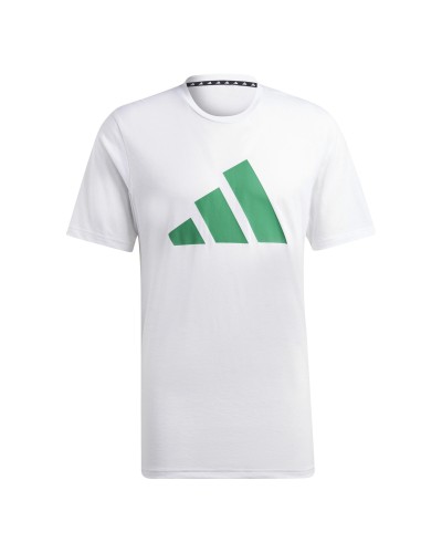 CAMISETA MANGA CORTA TR-ES FR LOGO T 70% POLIÉSTER RECICLADO 30% ALGODÓN TEJIDO TRANSPIRABLE AEROREADY WHITE/COUGRN