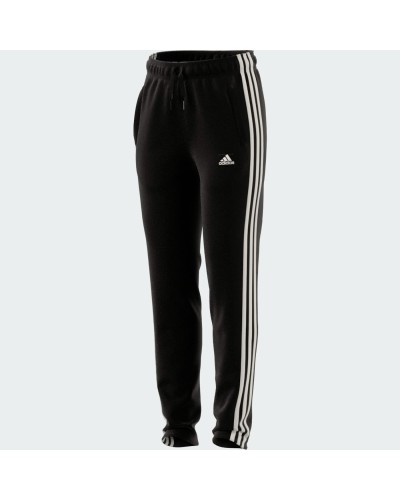 PANTALÓN LARGO JUNIOR GIRLS ESSENTIALS 3-STRIPES BLACK / WHITE