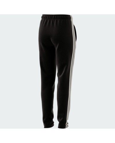 PANTALÓN LARGO JUNIOR GIRLS ESSENTIALS 3-STRIPES BLACK / WHITE