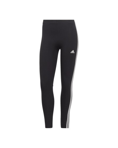 LEGGING ESSENTIALS 3-STRIPES HIGH WAISTED BLACK / WHITE