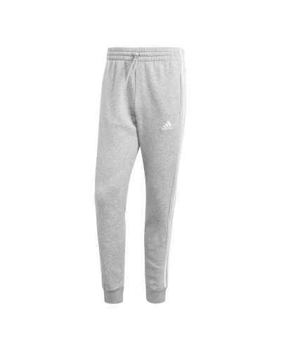 PANTALÓN LARGO ESSENTIALS FLEECE TAPERED CUFF MEDIUM GREY HEATHER