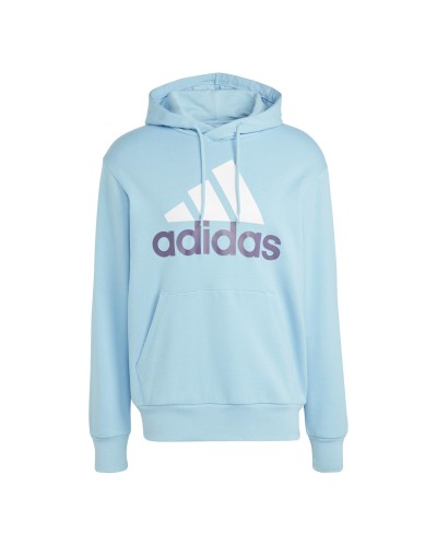 SUDADERA CAPUCHA ESSENTIALS FRENCH TERRY BIG LOGO HOODIE LIGHT AQUA