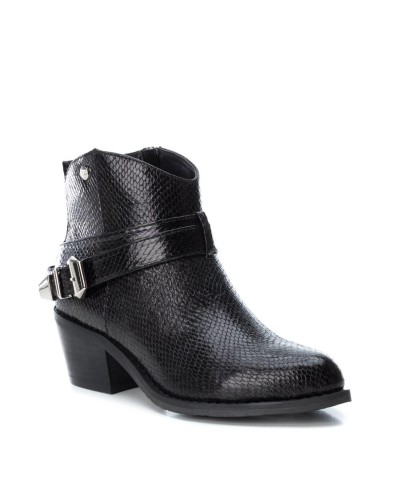 BOTIN COMBINADO CREMALLERA TACON SERPIENTE NEGRO