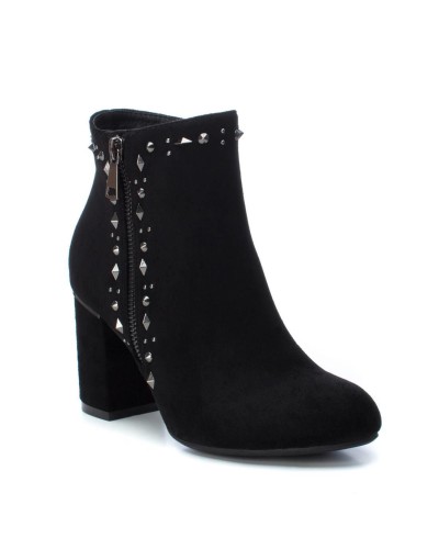 BOTIN ANTELINA CREMALLERA TACON NEGRO