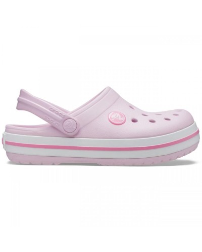 ZUECO CROCBAND CLOG K FIBRA SINTÉTICA 100% CROSLITE BALLERINA PINK