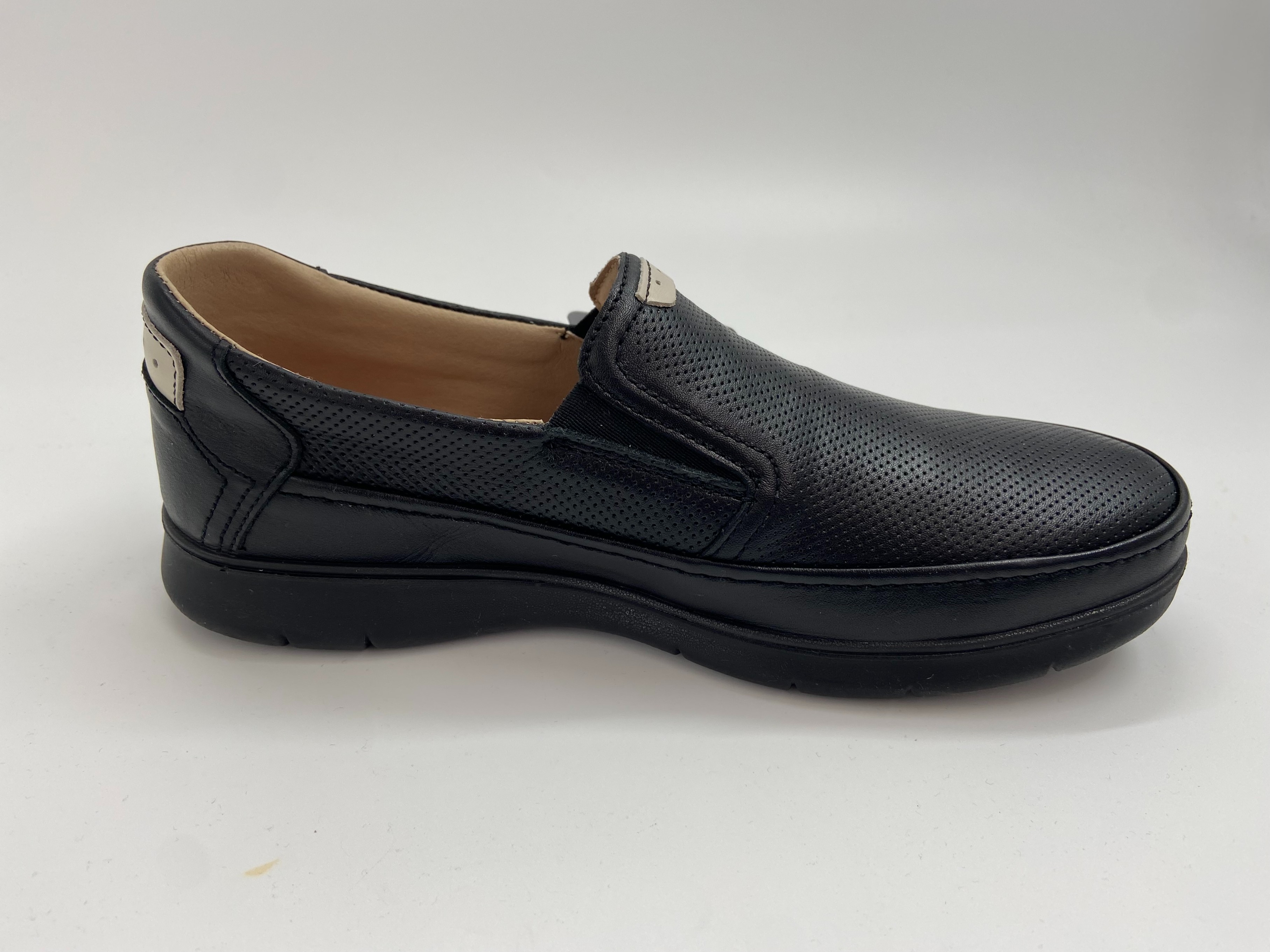 Zapatos cómodos de hombre en piel, marca Primoxc 6987