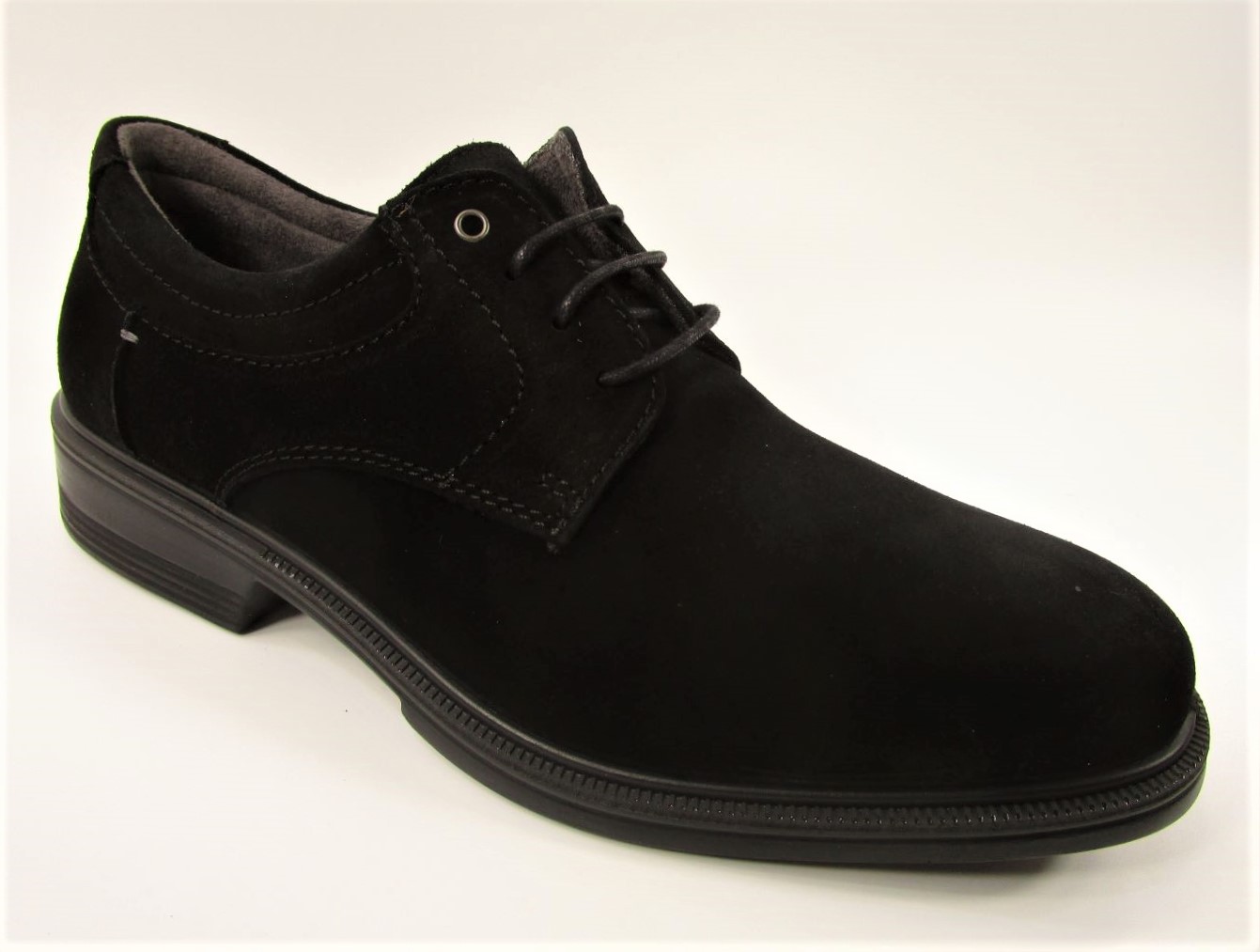 ZAPATO PIEL SERRAJE NEGRO