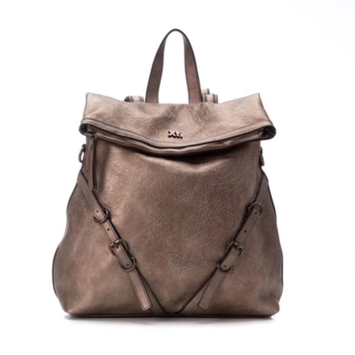 MOCHILA SEORA COLOR BRONCE