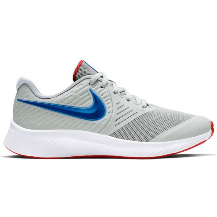 DEPORTIVO RUNNING Nike Star Runner 2 Big Kids Running Shoe GRIS / AZUL