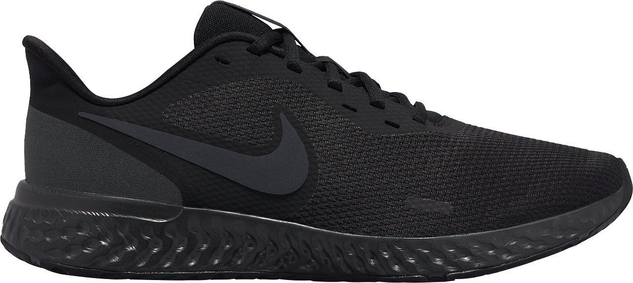 DEPORTIVO RUNNING Nike Revolution 5  NEGRO/GRIS CORDONES