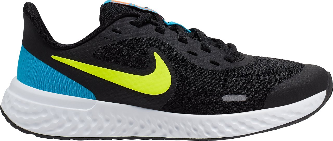 DEPORTIVO  RUNNING Nike Revolution 5 NEGRO/AMARILLO