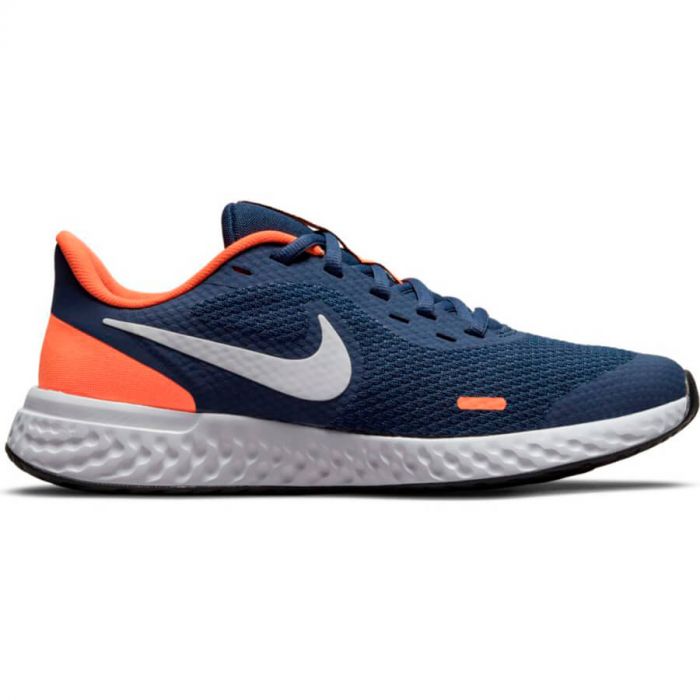 DEPORTIVO RUNNING Nike Revolution 5 Big Kids Running FA21 MARINO