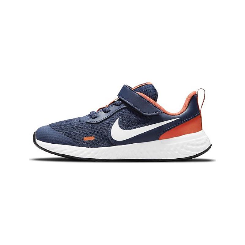 DEPORTIVO RUNNING Nike Revolution 5 Little Kids Shoe FA21 MARINO