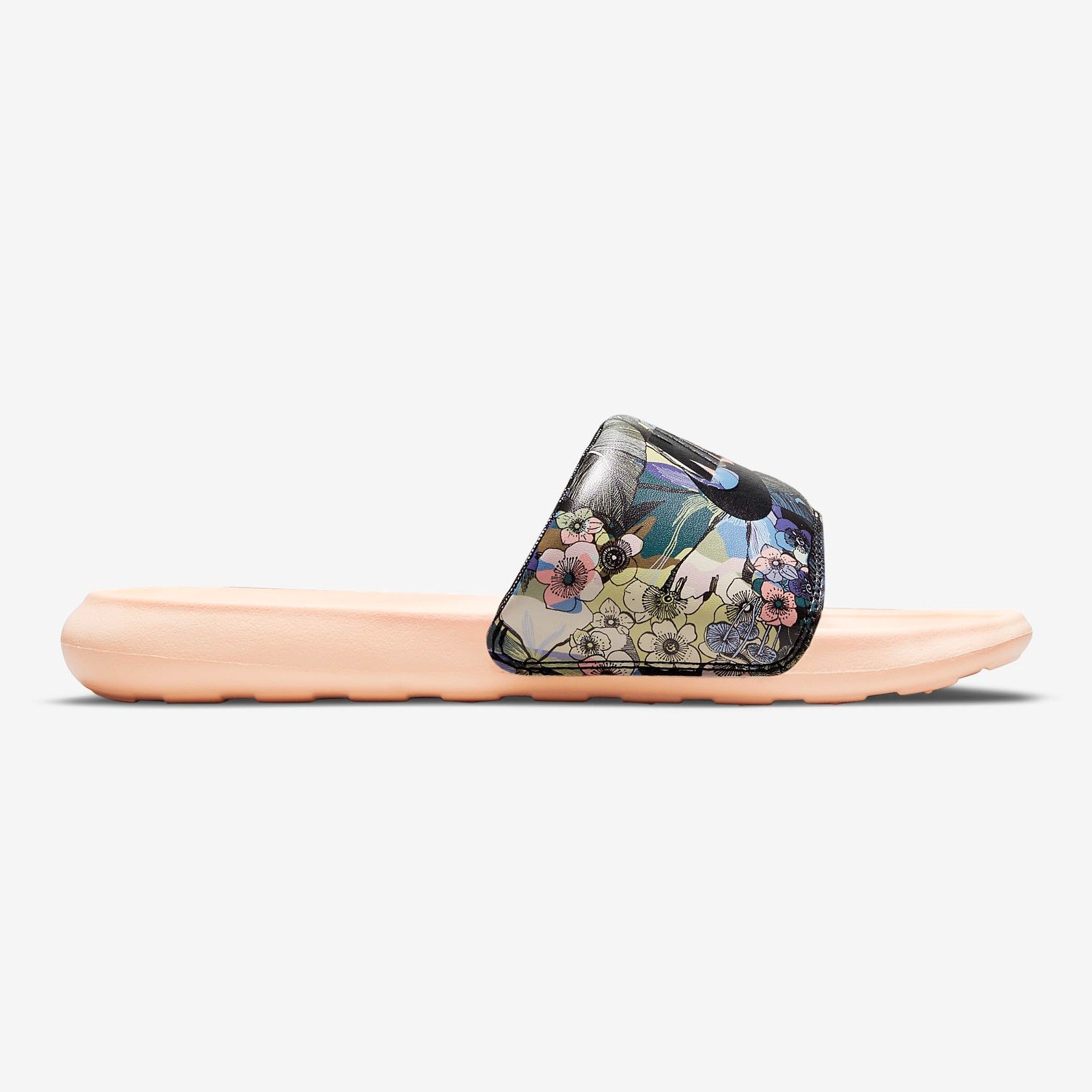 CHANCLA PISCINA Nike Victori One Womens Print Slide NEGRO