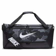 BOLSA DEPORTE Nike Brasilia Camo Training Duffel FA21 GRIS