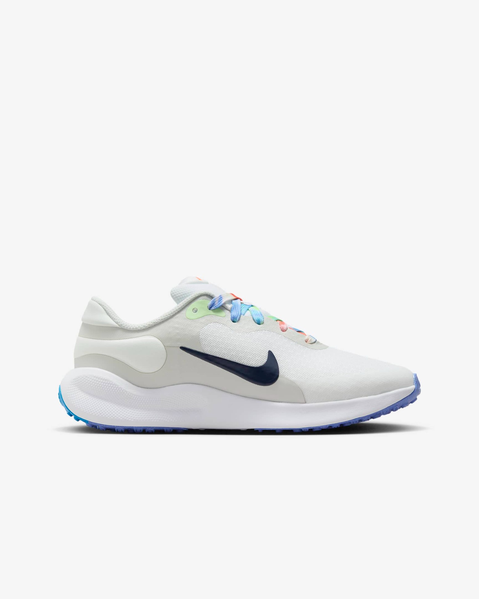 DEPORTIVO NIKE REVOLUTION 7 BIG KIDS SHOES BLANCO / MARINO