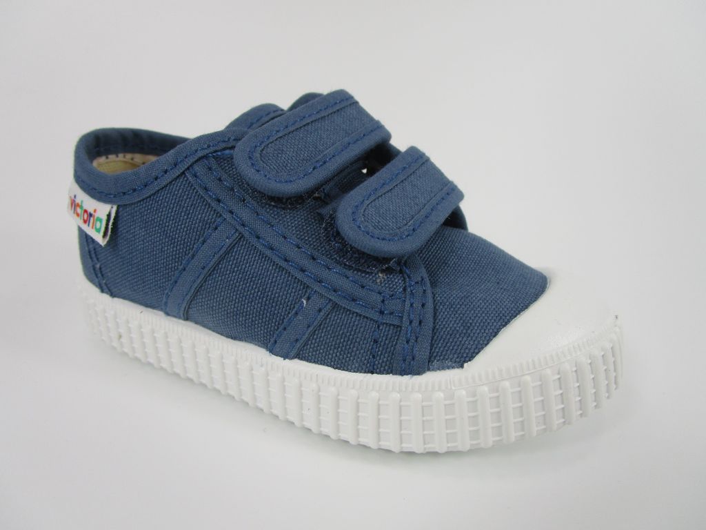 ZAPATILLA LONA TEXTIL JEANS VELCROS