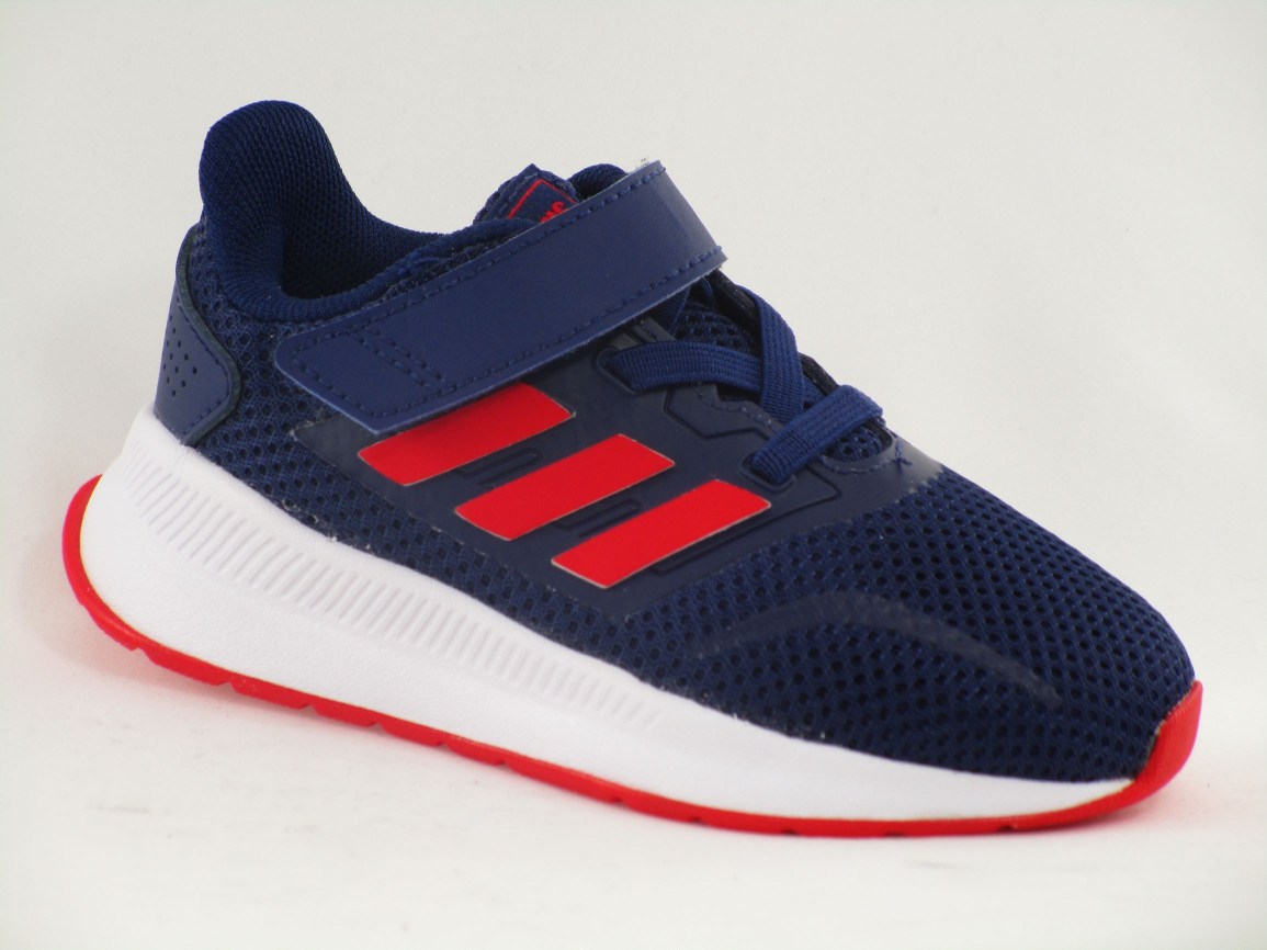 DEPORTIVO RUNFALCON I TEXTILE/SYNTHETICS DARK BLUE/ACTIVE RED/FTWR WHITE