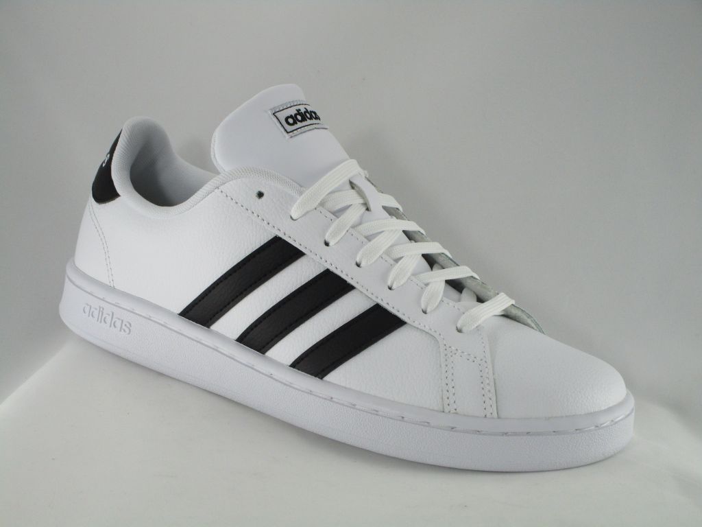 DEPORTIVO GRAND COURT CUERO/SINTTICO FTWR WHITE/CORE BLACK/FTWR WHITE