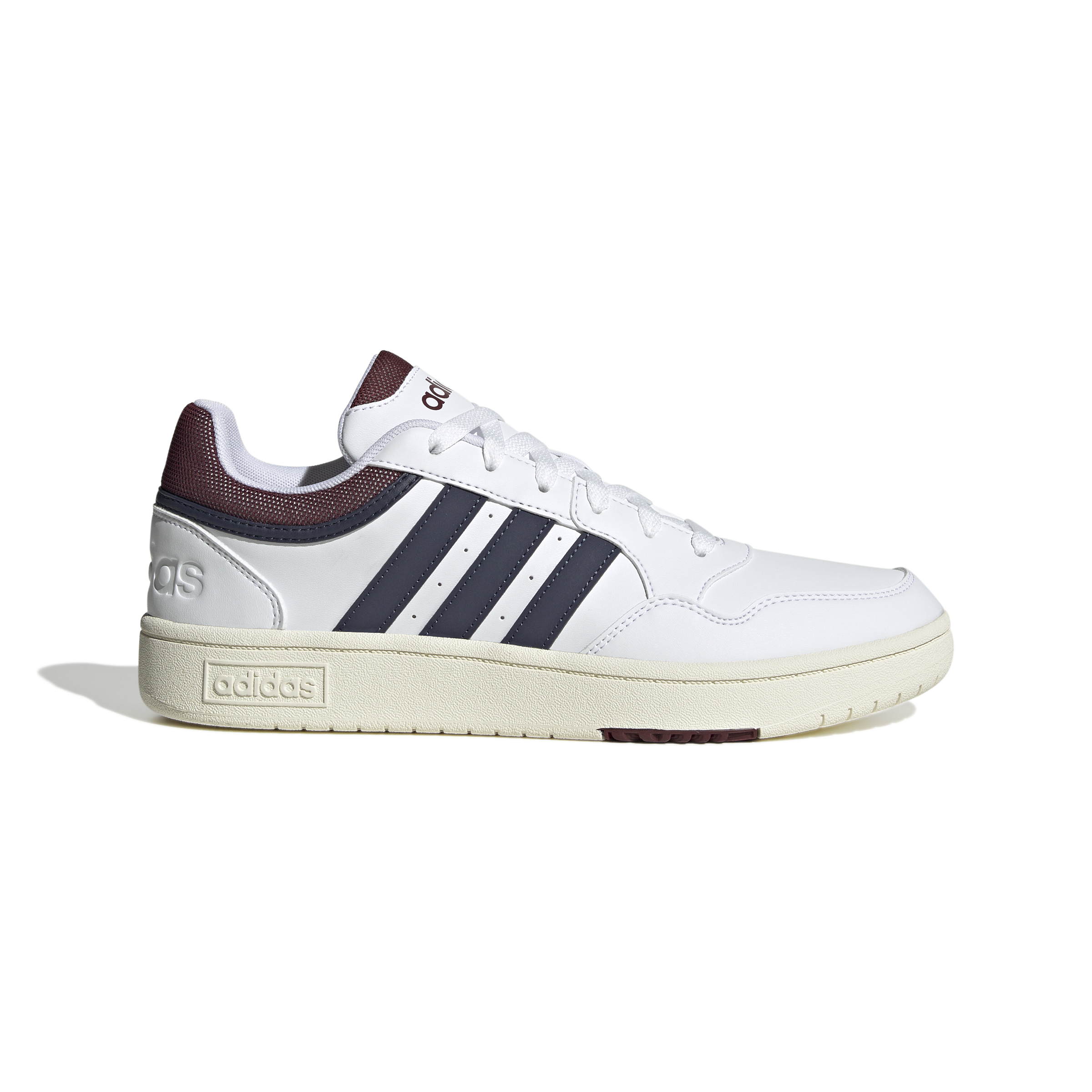 DEPORTIVO HOOPS 3.0 CLOUD WHITE / SHADOW NAVY / SHADOW RED