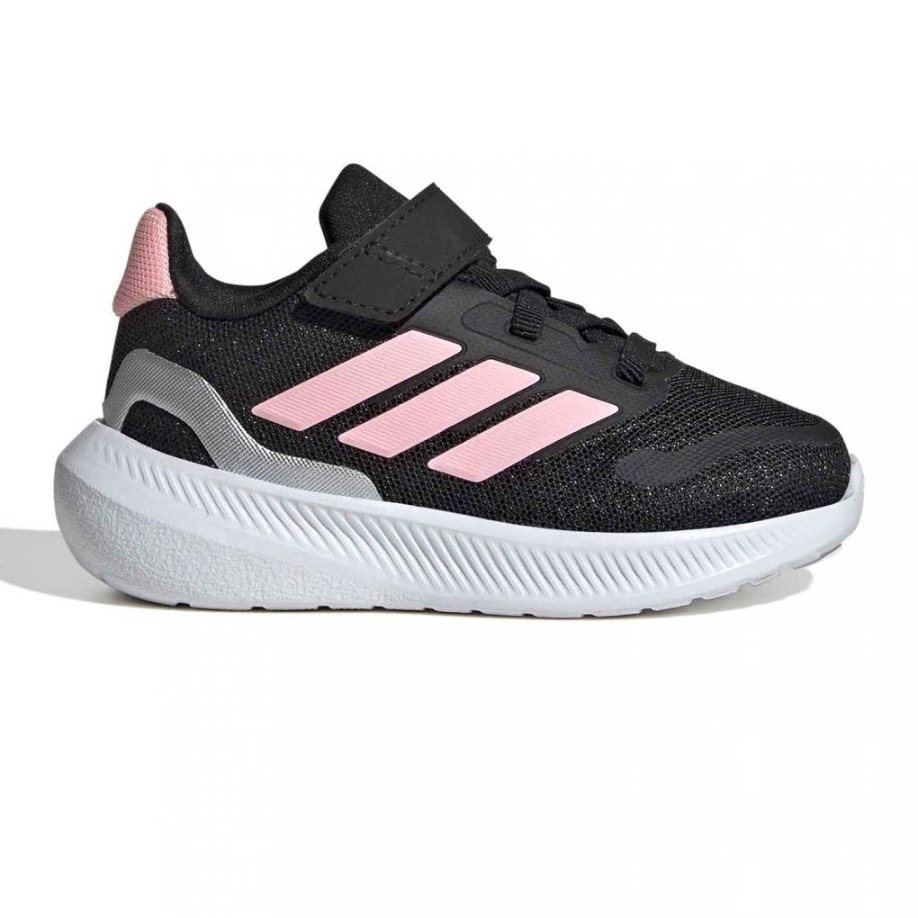 DEPORTIVO RUNFALCON 5 EL I CORE BLACK / PINK SPARK / SILVER MET.