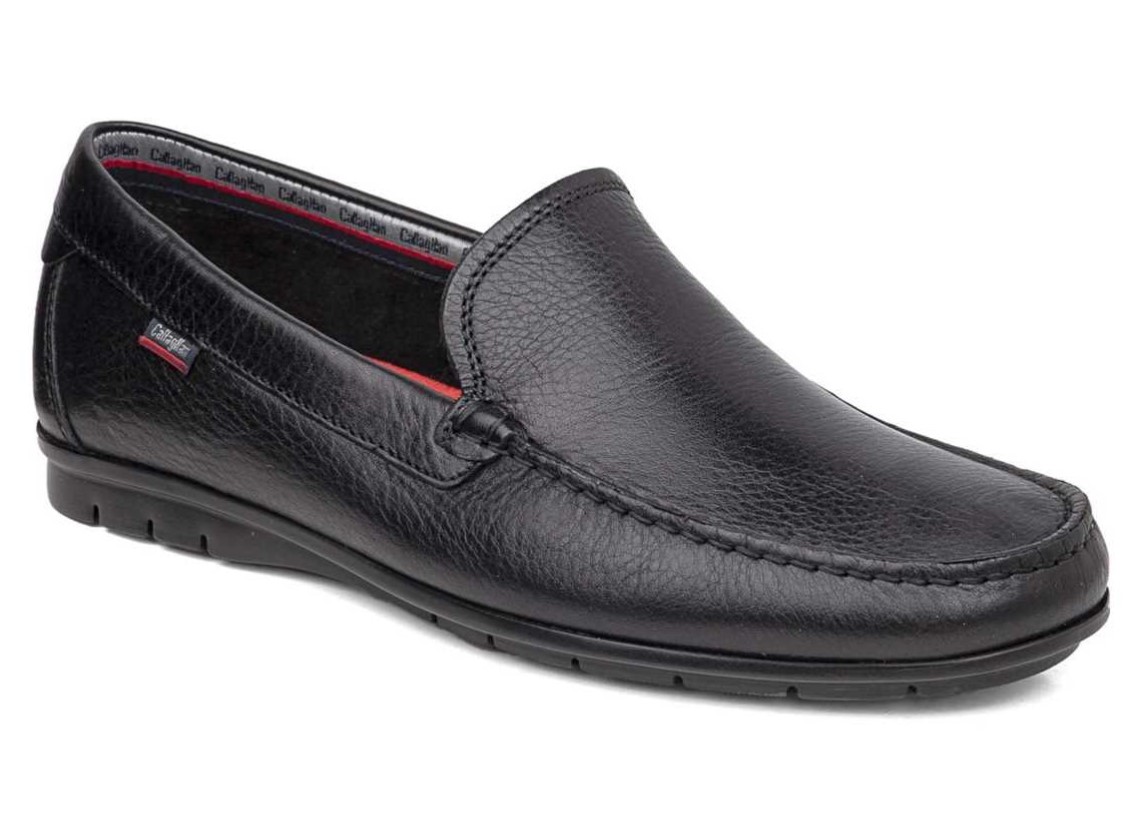 MOCASIN PIEL FREE HORSE PISO FARES NEGRO