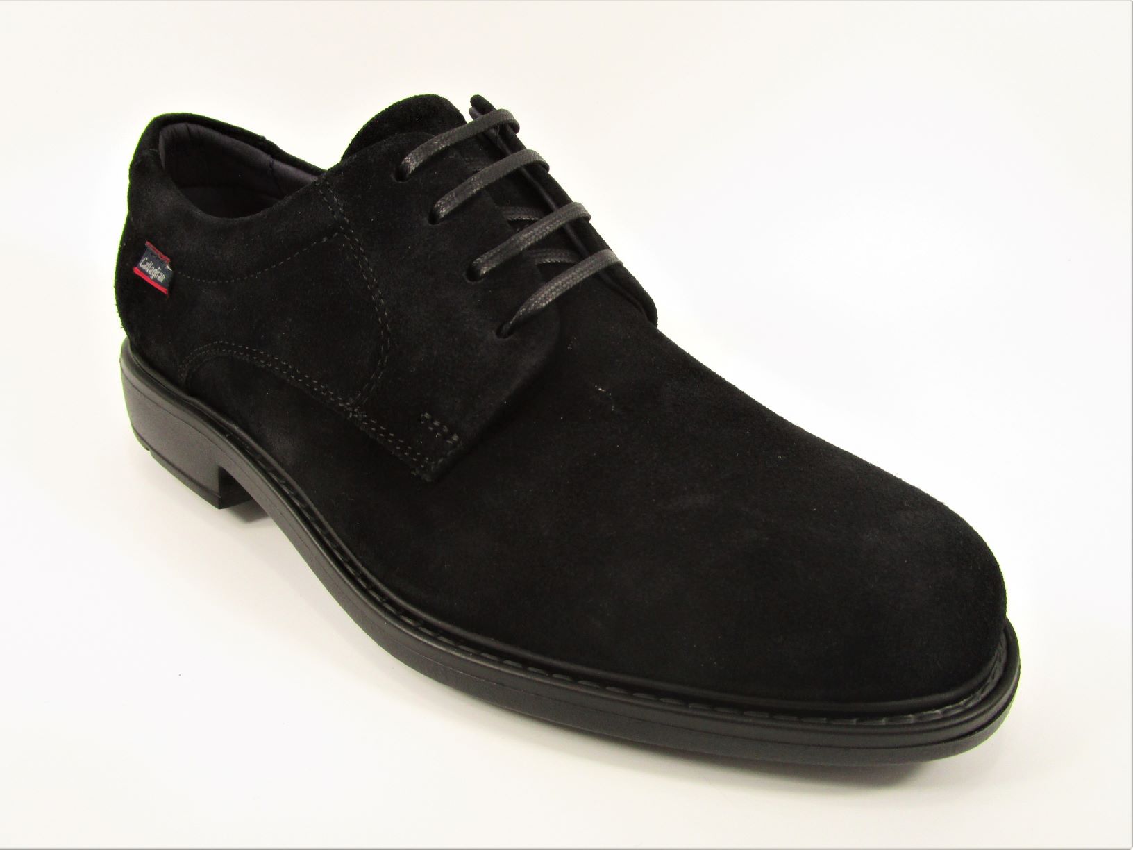 ZAPATO PIEL ANTE PISO CEDRON NEGRO