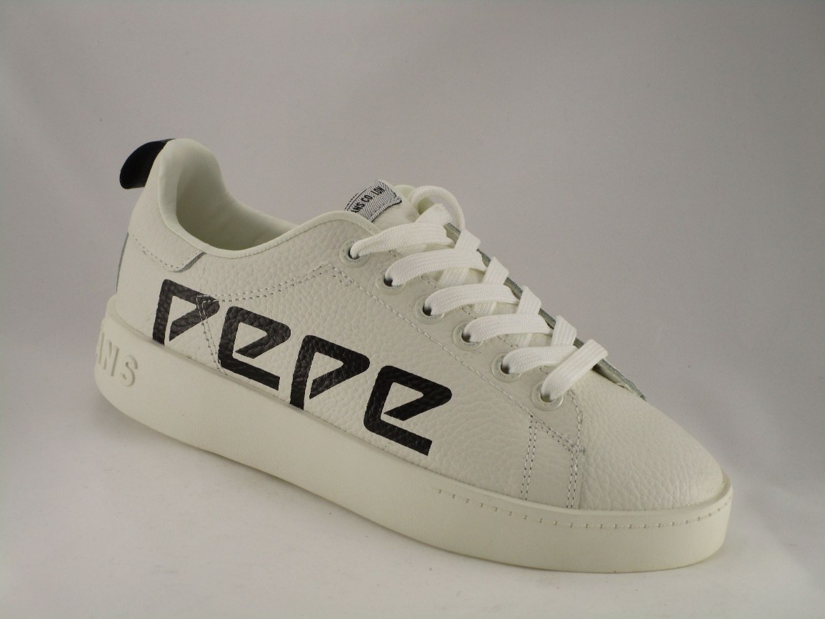 ADEPORTIVADO ACTION LEATHER WHITE CORDONES