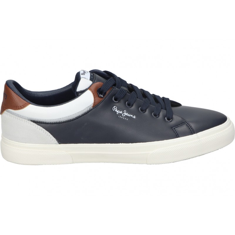 DEPORTIVO KENTON CLASS 80% POLYURETHANE 15% COW SUEDE LTHR 5% POLYAMIDE NAVY