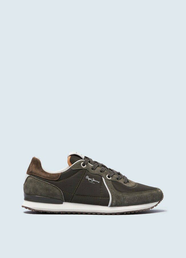 DEPORTIVO TINKER CITY SMART 50% PIG SUEDE LTHR 45% POLYAMIDE NYLON 5% POLYURETHANE KHAKI G