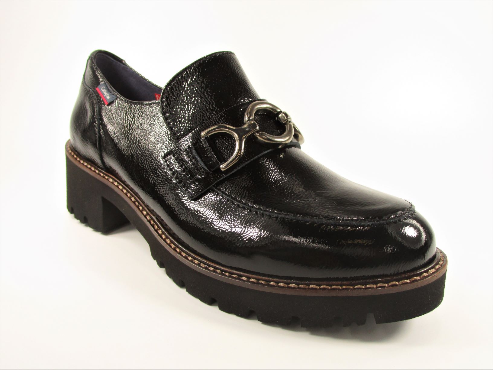 ZAPATO OXFORD PIEL ROCK 0.9 - 1.1 TACON BAJO NEGRO