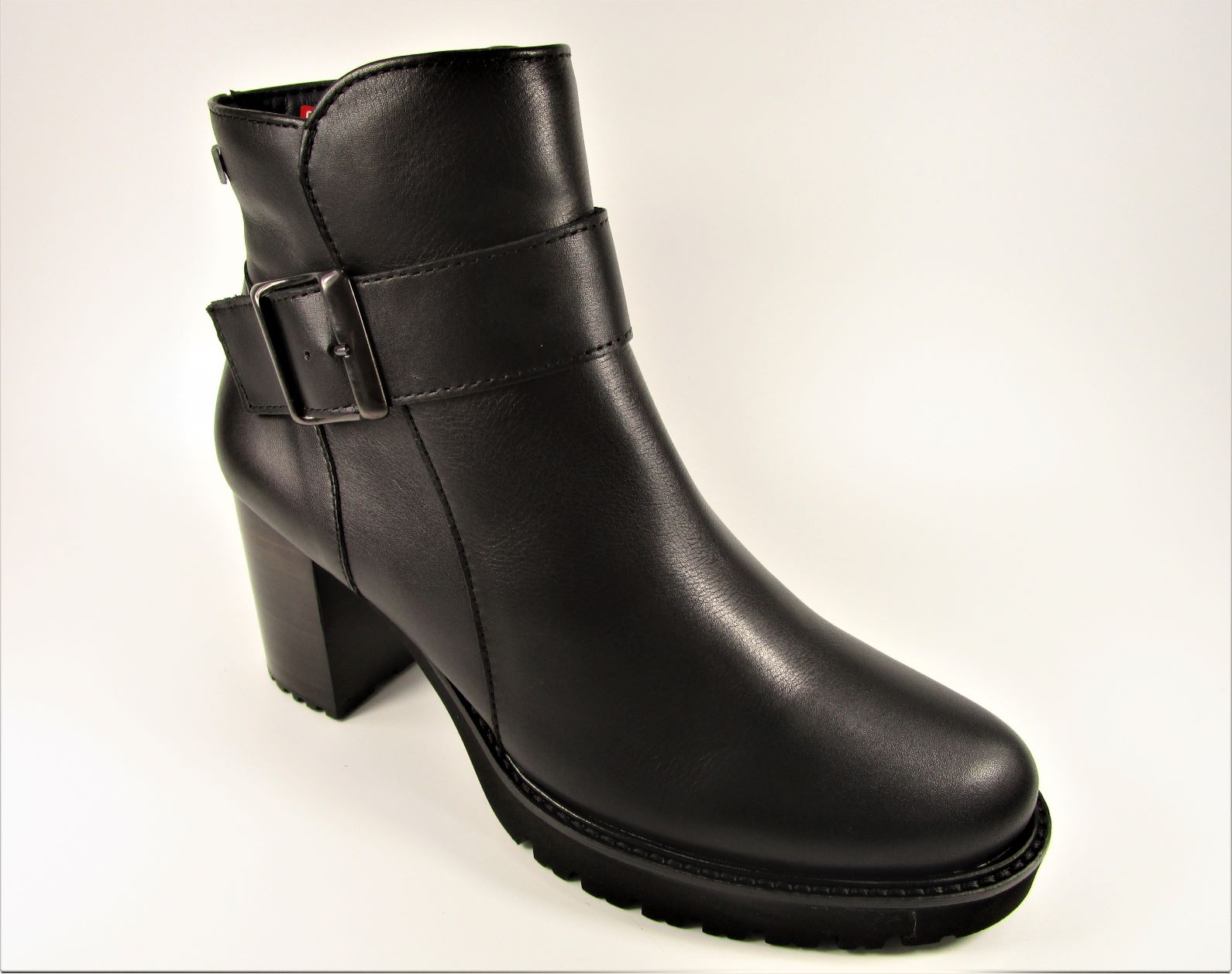 BOTIN PIEL CEDRA 1.1 - 1.2 TACON ALTO NEGRO