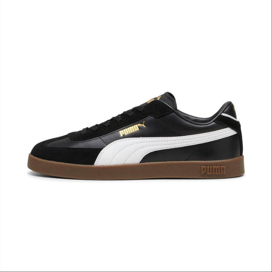 DEPORTIVO PUMA CLUB II ERA NEGRO / BLANCO / ORO