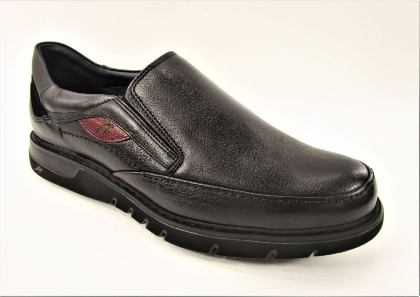 MOCASIN CELTIC PIEL SALVATE NEGRO