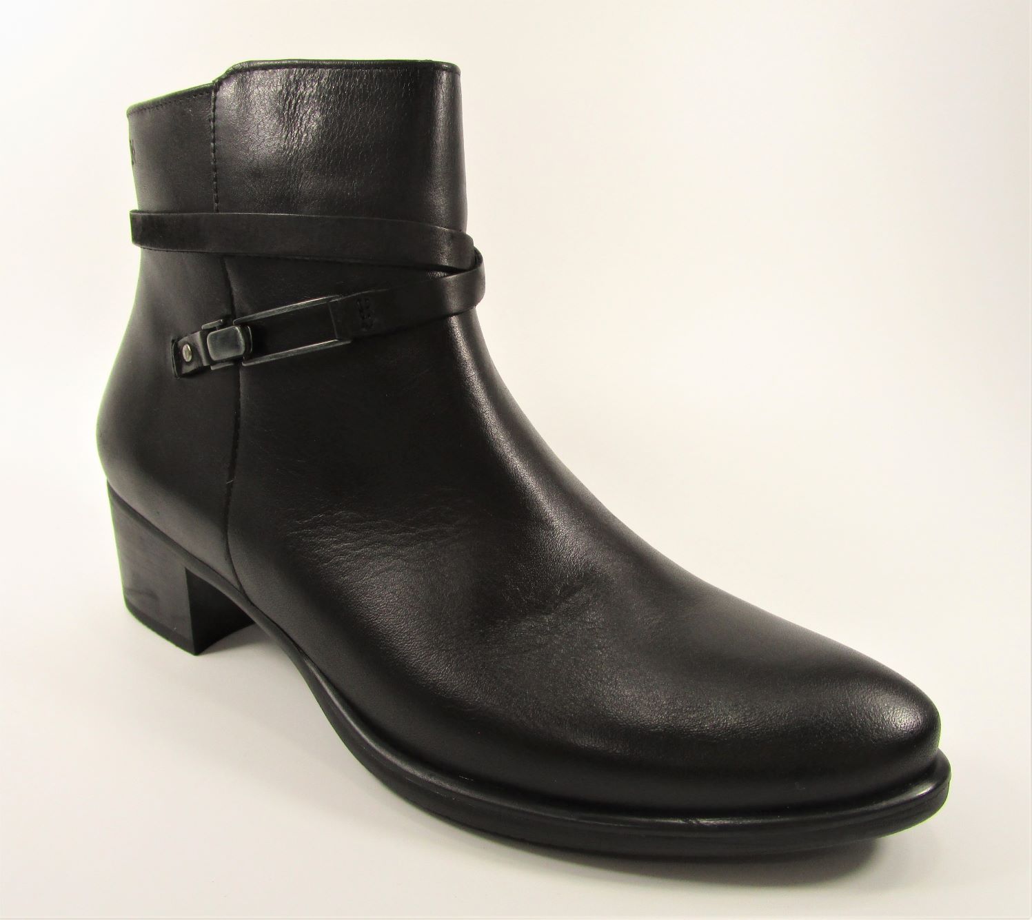 BOTIN TACON ALEGRIA PIEL SUGAR/ NOBUK/ NEGRO