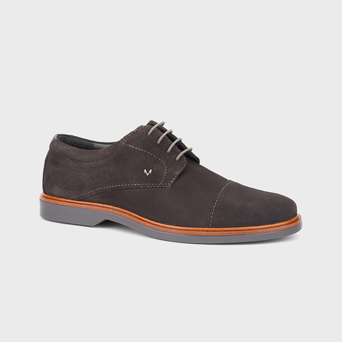 ZAPATO LENNY PIEL GRAY/BLACK