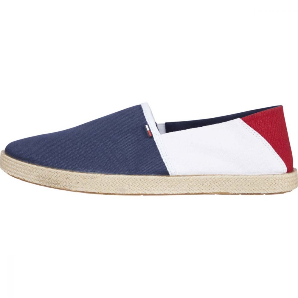ESPARTO TOMMY JEANS ESSENTIAL ESPADRILLE RED/WHITE/BLUE